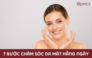 7 bước chăm sóc da mặt hằng ngày