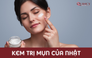 kem trị mụn của nhật