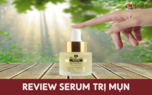review serum trị mụn