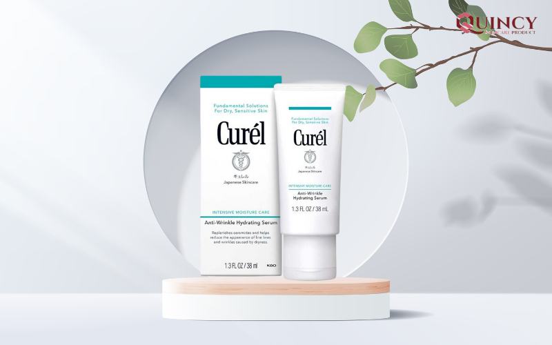 Curél Anti-Wrinkle Hydrating Serum – Top 10 serum trị mụn tốt nhất Nhật Bản
