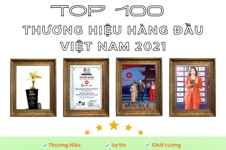 Doctor care Top 100 Thương Hiệu Hàng Đầu Việt Nam