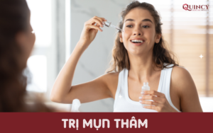 trị mụn thâm