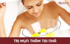 trị mụn thâm tại nhà