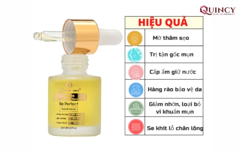 Lợi ích khi sử dụng Serum trị mụn Lai Châu Doctor Care 13 Giảm thâm, mờ sẹo, thu nhỏ lỗ chân lông