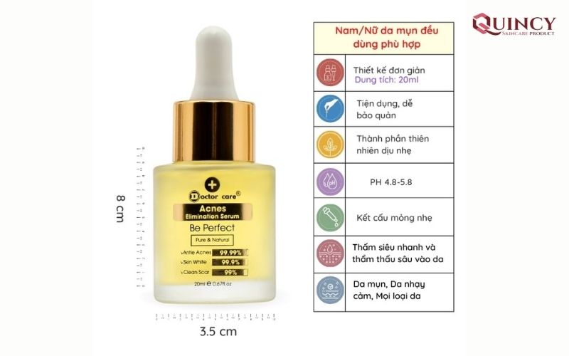 Da mặt bị ngứa thì phải làm sao? 20 Sử dụng serum Doctor Care - Tăng cường sức khỏe cho da