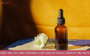 Một số câu hỏi thường gặp khi sử dụng serum trị mụn
