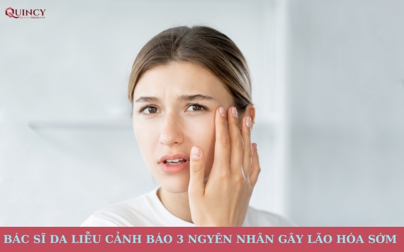 Nguyên nhân gây lão hóa sớm