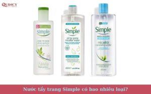 Nước tẩy trang Simple
