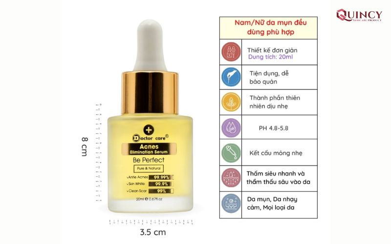Serum trị mụn tại Huế hiệu quả, sạch mụn 100% 14 Giảm thâm, mờ sẹo, thu nhỏ lỗ chân lông