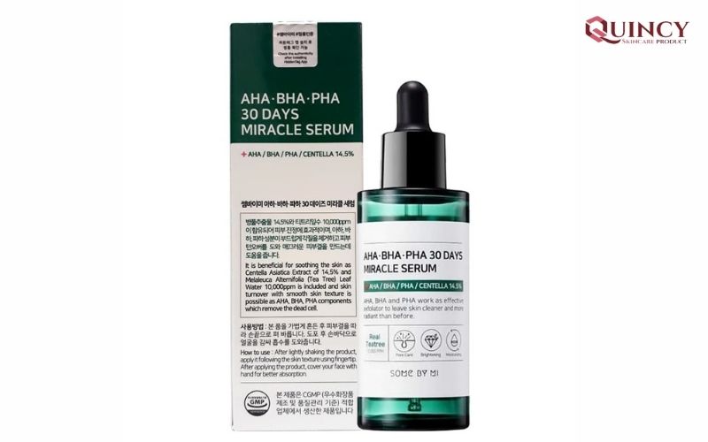 Top các loại Serum trị mụn Vĩnh Long xịn sò, chất lượng cao 14 Tinh chất trị mụn Some By Mi AHA-BHA-PHA 30 Days Miracle
