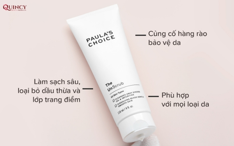 Sữa rửa mặt tẩy tế bào chết