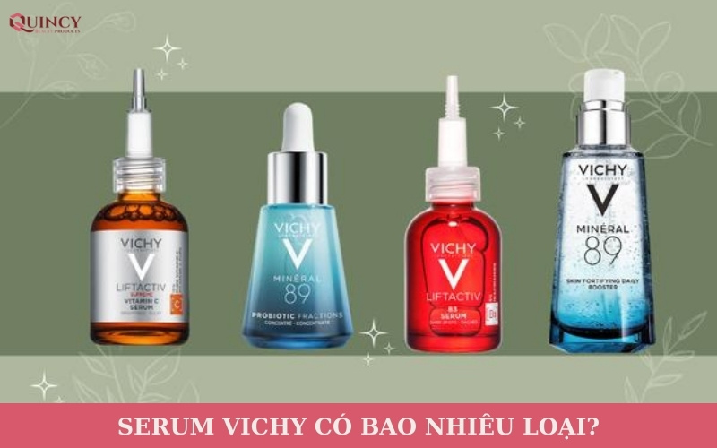 serum vichy co bao nhieu loai