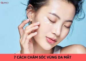 cách chăm sóc vùng da mắt