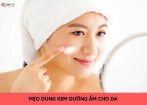 dùng kem dưỡng ẩm cho da