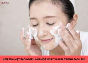 nên rửa mặt bao nhiêu lần một ngày