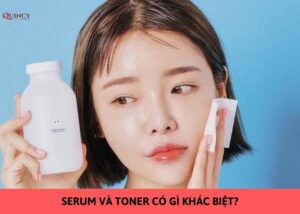 serum và toner