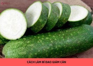 cách làm bí đao giảm cân