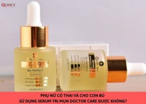 phụ nữ có thai và cho con bú sử dụng serum trị mụn doctor care được không