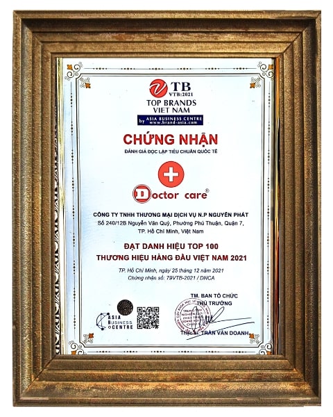 Doctor care top 10 thuong hieu hang dau viet nam 2