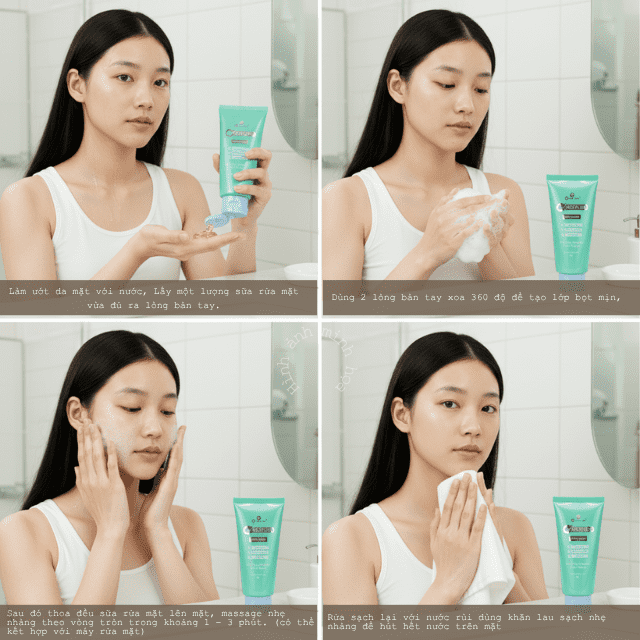 hướng dẫn sử dung Sữa rửa mặt Oroxylum Purifying Micellar Face Wash Doctor care® được nghiên cứu dành riêng cho da dầu, da mụn và da nhạy cảm. Sản phẩm sử dụng công nghệ Micellar kết hợp Chiết xuất Hoàng bách (Phellodendron Amurense) giúp làm sạch sâu, hỗ trợ kiểm soát bã nhờn mà không gây khô da. 79 optimized