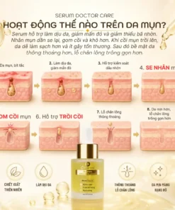 Serum Doctor care 7ml/20ml – Hỗ Trợ Chăm Sóc Da Dầu Dễ Nổi Mụn, Giảm Bã Nhờn, Sáng Da, Cấp Ẩm, Thấm Nhanh 4 serum doctor care 10 optimized optimized