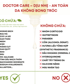 Tinh chất hỗ trợ giảm mụn Doctor care® Acnes Elimination 10 serum doctor care 34