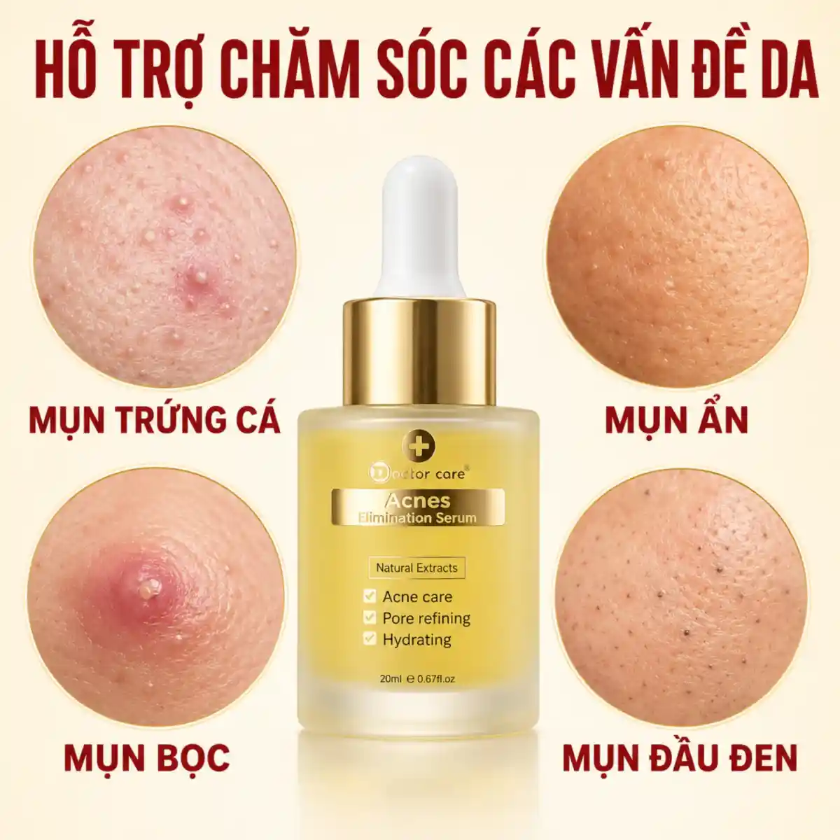 Serum Doctor care 7ml/20ml – Hỗ Trợ Chăm Sóc Da Dầu Dễ Nổi Mụn, Giảm Bã Nhờn, Sáng Da, Cấp Ẩm, Thấm Nhanh 11 serum doctor care 68 optimized optimized