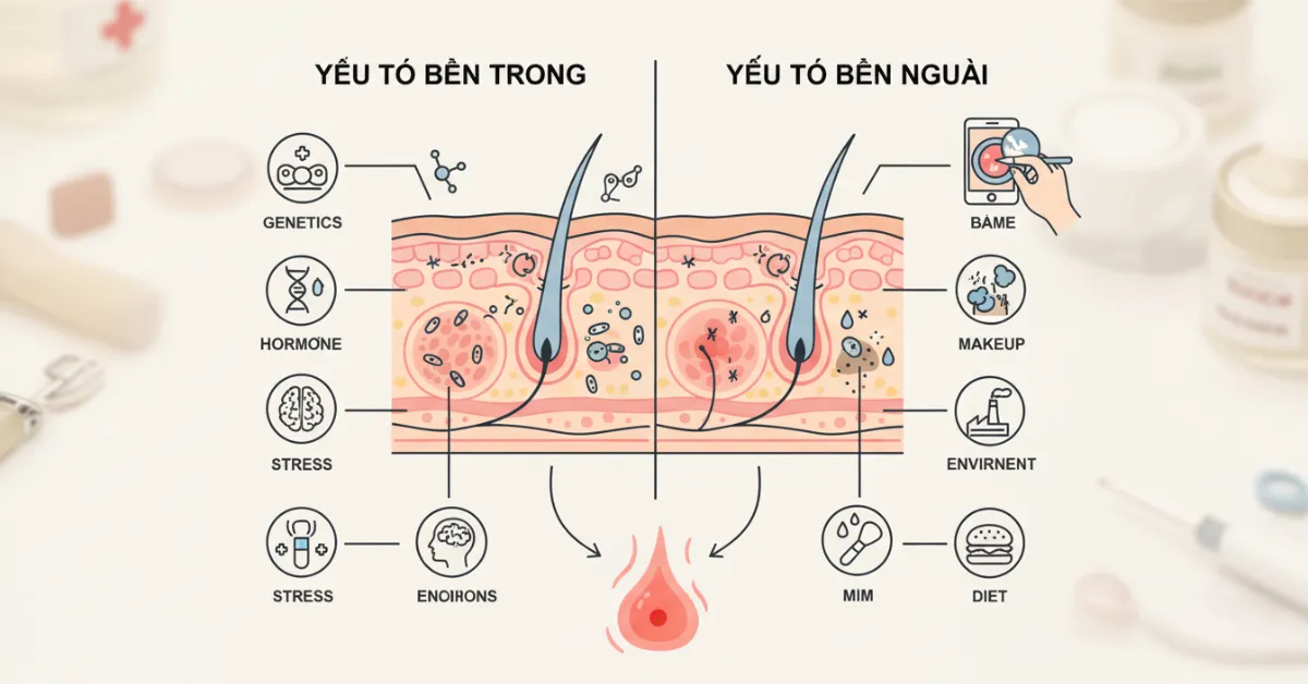 Yếu tố bên trong & bên ngoài