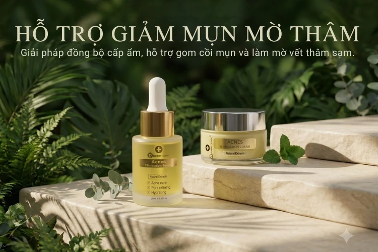 Bộ Doctor care cho da dầu mụn và thâm sau mụn (Serum 20ml+ Kem 30g) 10 8 optimized