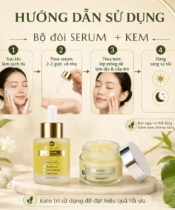 Bộ Doctor care cho da dầu mụn và thâm sau mụn (Serum 20ml+ Kem 30g) 4 serum doctor care 75 optimized optimized