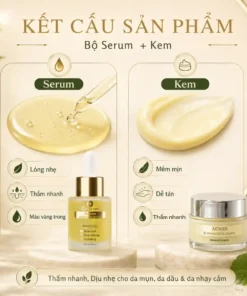 Bộ Doctor care cho da dầu mụn và thâm sau mụn (Serum 20ml+ Kem 30g) 6 serum doctor care 77 optimized optimized